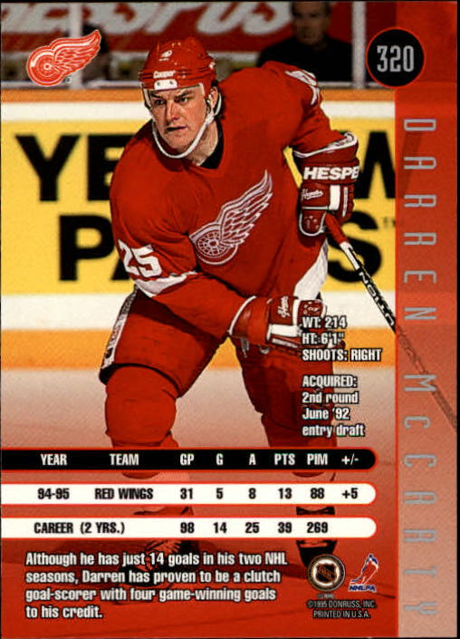 A6447- 1995-96 Blatt Hockey Karten 201-330 + Einsätze -du Pick- 15 + Kostenlose - Bild 173 von 191