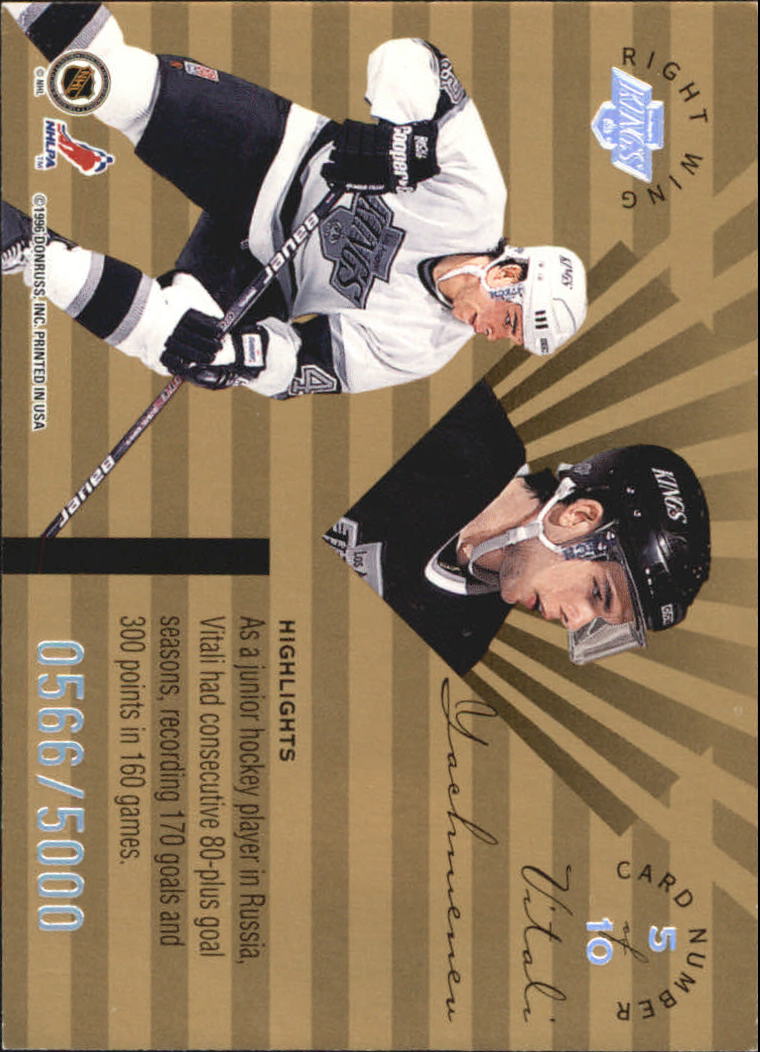 Sports Card Back