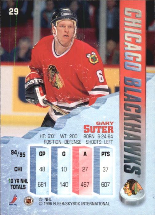 A4644- 1995-96 Metal Hockey Card #s 1-200 +Rookies -You Pick- 15+ FREE US SHIP