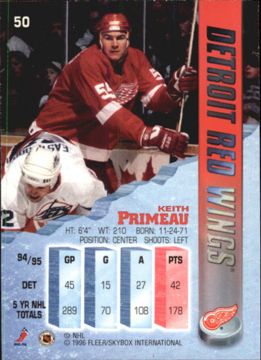 A4644- 1995-96 Metal Hockey Card #s 1-200 +Rookies -You Pick- 15+ FREE US SHIP