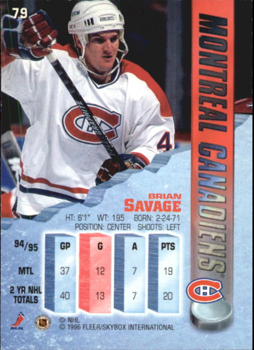 A4644- 1995-96 Metal Hockey Card #s 1-200 +Rookies -You Pick- 15+ FREE US SHIP