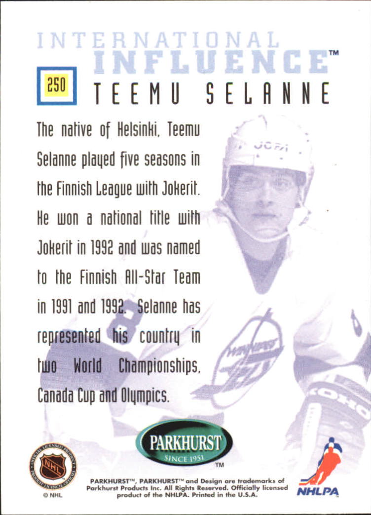 Sports Card Back