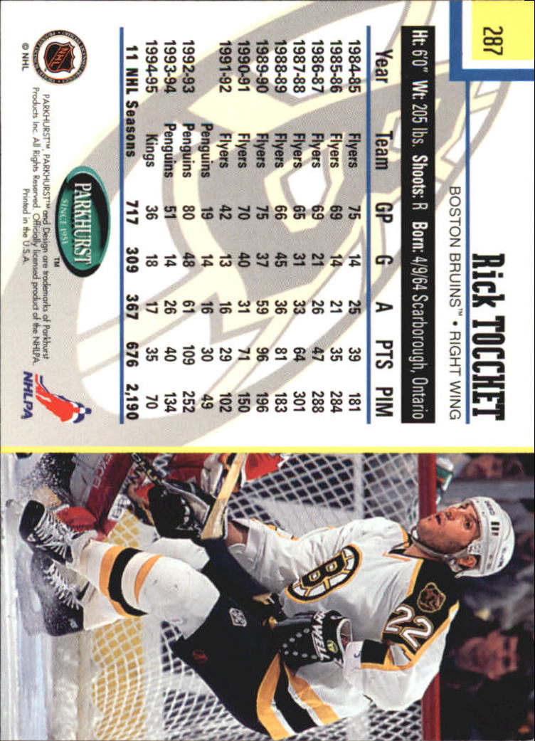 Rick Tocchet Gallery - 1991-92