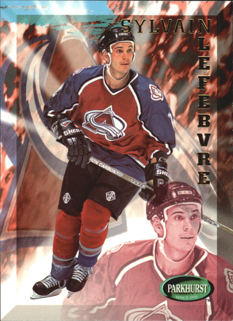 1995-96 Parkhurst International Avalanche Hockey Card #321 Sylvain ...