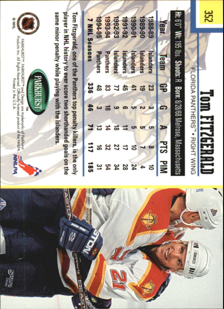 Sports Card Back