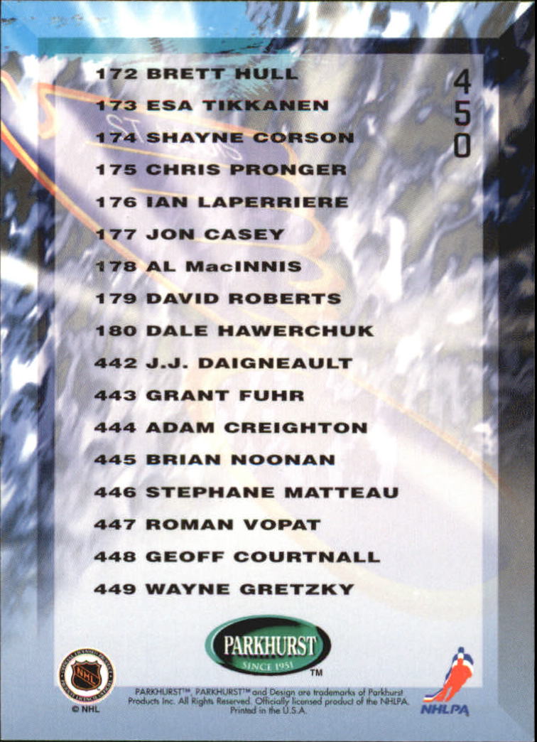 Sports Card Back