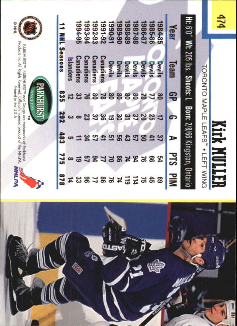 Sports Card Back