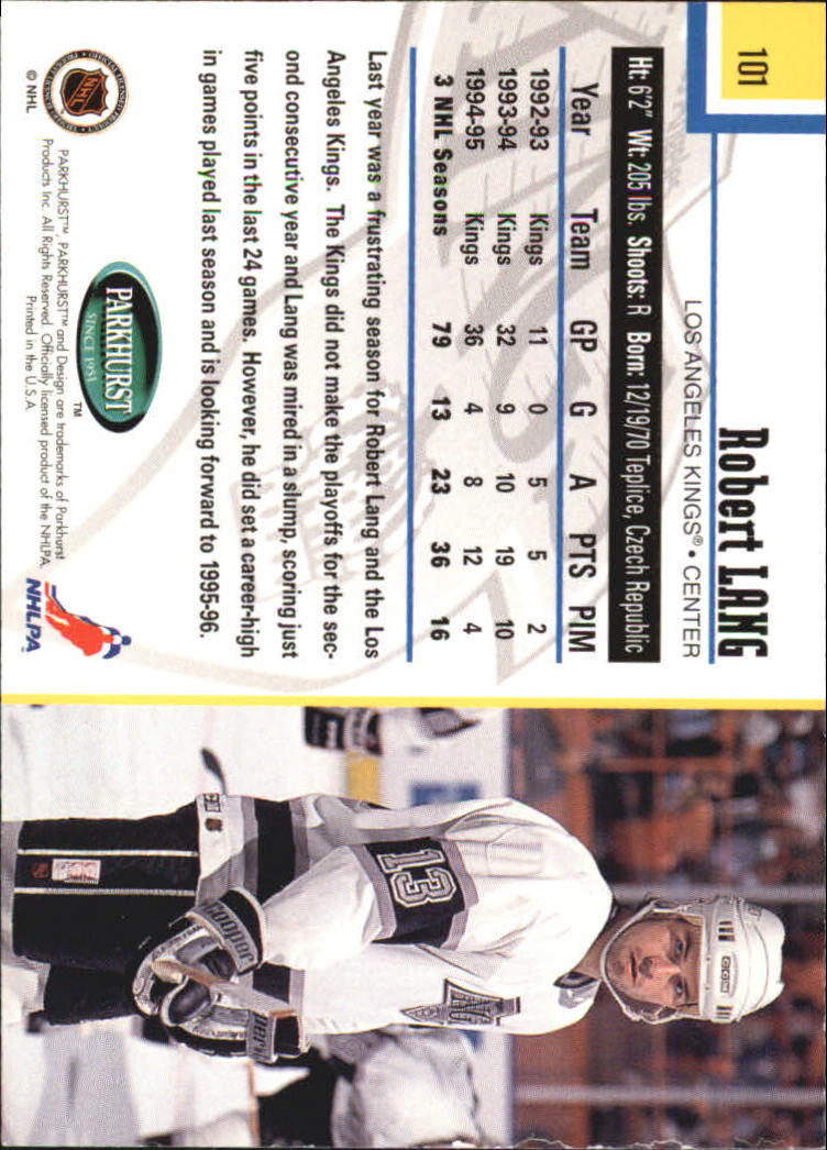 Sports Card Back
