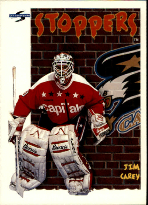 1995-96 Score #317 Jim Carey ST