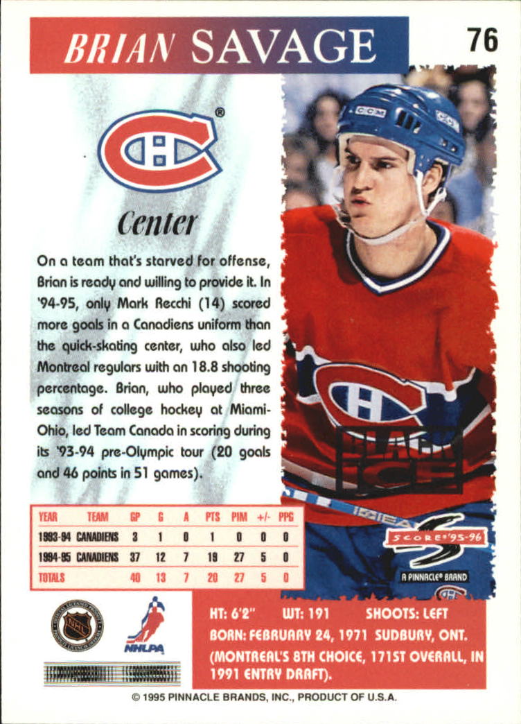 Sports Card Back