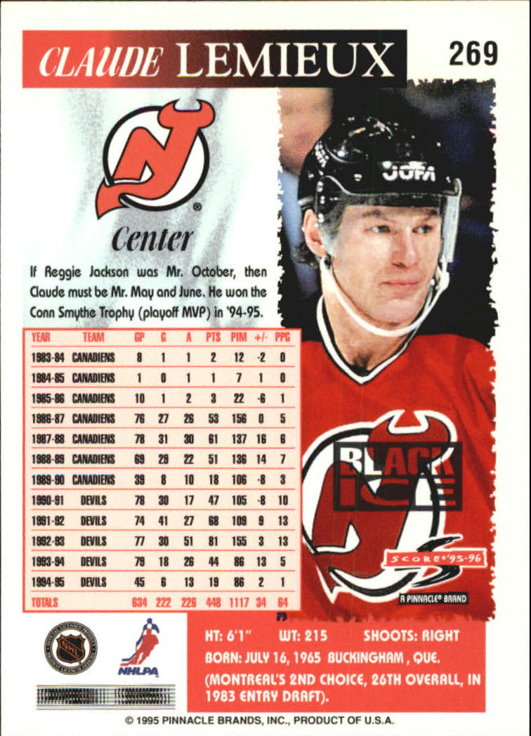 Sports Card Back
