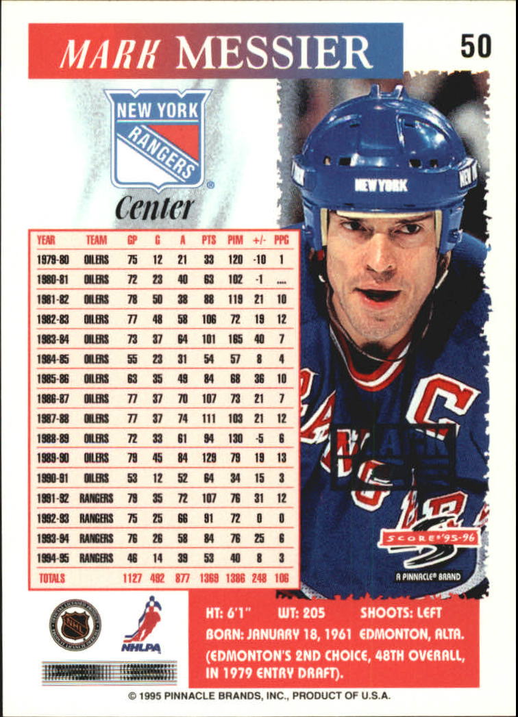 B4531- 1995-96 Score Black Ice Hockey Cards 1-200 -You Pick- 15+ FREE US SHIP - Picture 91 of 349