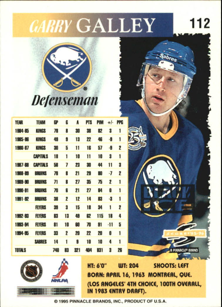 B4531- 1995-96 Score Black Ice Hockey Cards 1-200 -You Pick- 15+ FREE US SHIP - Picture 192 of 349