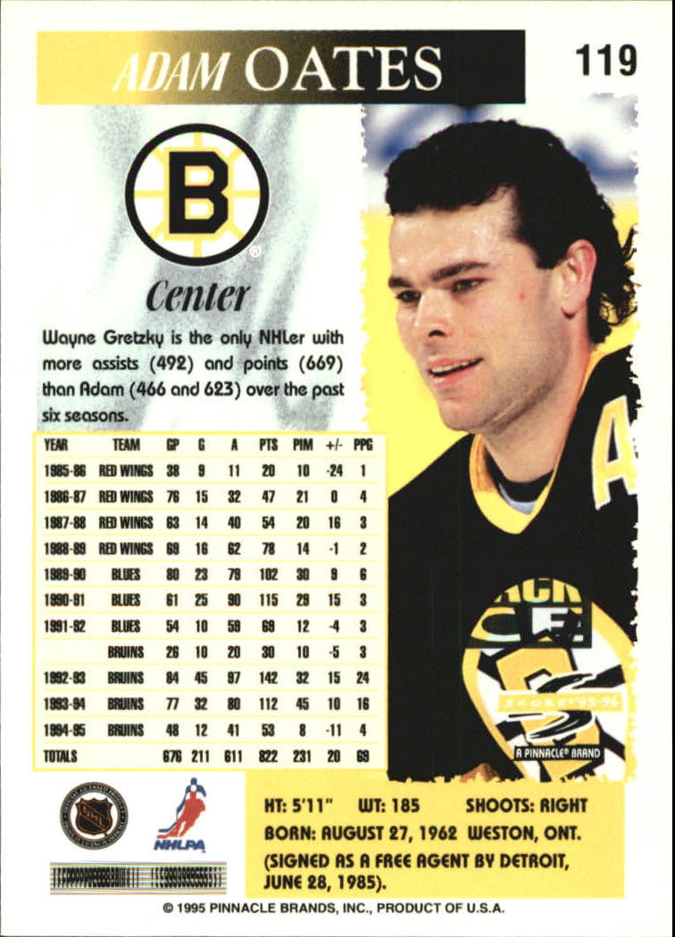 B4531- 1995-96 Score Black Ice Hockey Cards 1-200 -You Pick- 15+ FREE US SHIP - Picture 204 of 349