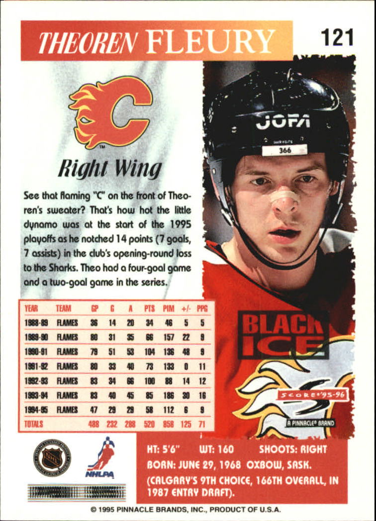 B4531- 1995-96 Score Black Ice Hockey Cards 1-200 -You Pick- 15+ FREE US SHIP - Picture 208 of 349