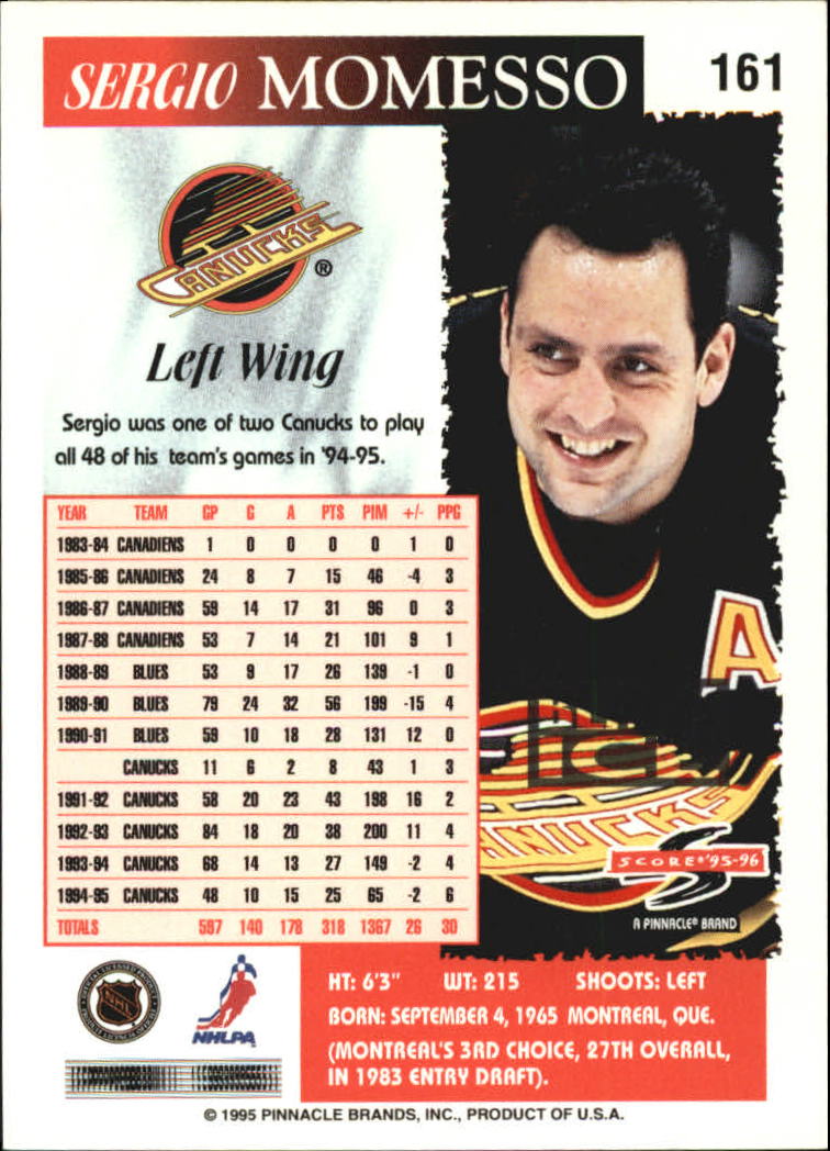 B4531- 1995-96 Score Black Ice Hockey Cards 1-200 -You Pick- 15+ FREE US SHIP - Picture 280 of 349