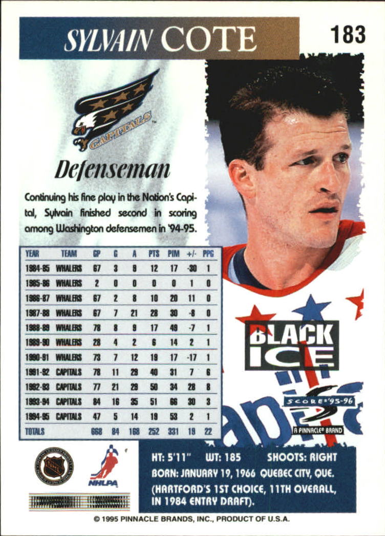 B4531- 1995-96 Score Black Ice Hockey Cards 1-200 -You Pick- 15+ FREE US SHIP - Picture 317 of 349