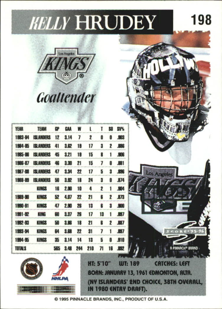 B4531- 1995-96 Score Black Ice Hockey Cards 1-200 -You Pick- 15+ FREE US SHIP - Picture 345 of 349