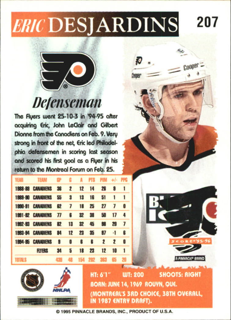 B4531- 1995-96 Score Black Ice Hockey Cards 201-330 -You Pick- 15+ FREE US SHIP - Picture 11 of 228