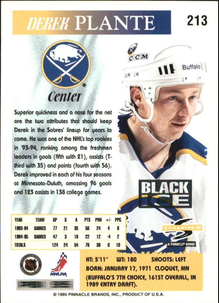 B4531- 1995-96 Score Black Ice Hockey Cards 201-330 -You Pick- 15+ FREE US SHIP - Picture 21 of 228