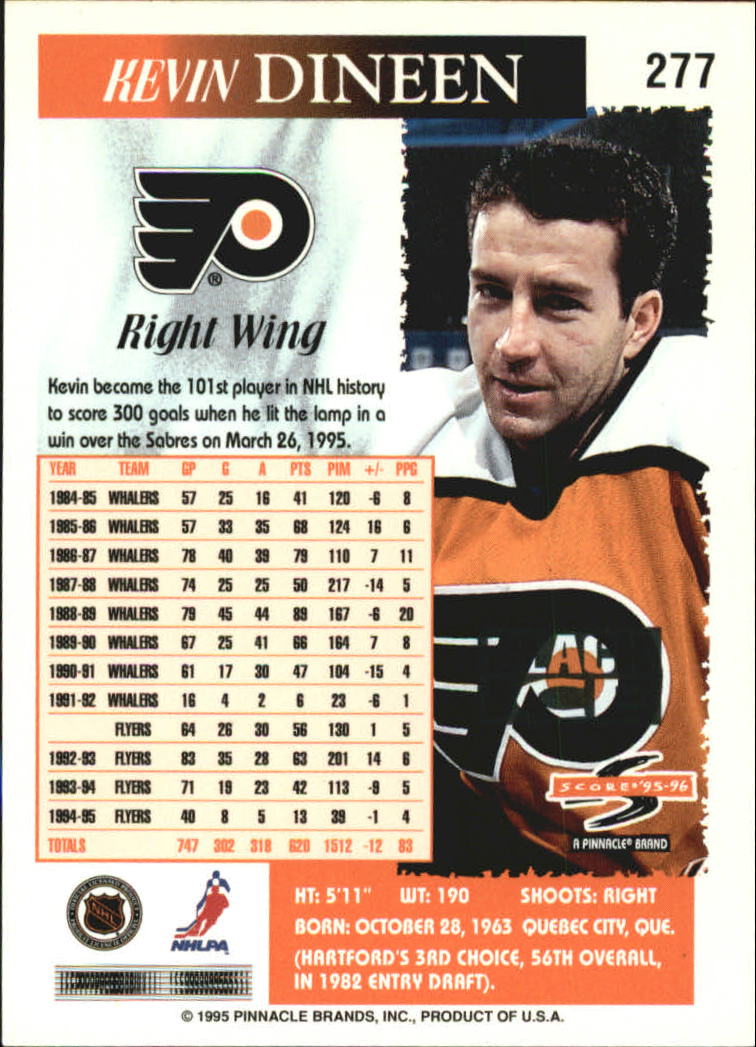 B4531- 1995-96 Score Black Ice Hockey Cards 201-330 -You Pick- 15+ FREE US SHIP - Picture 143 of 228