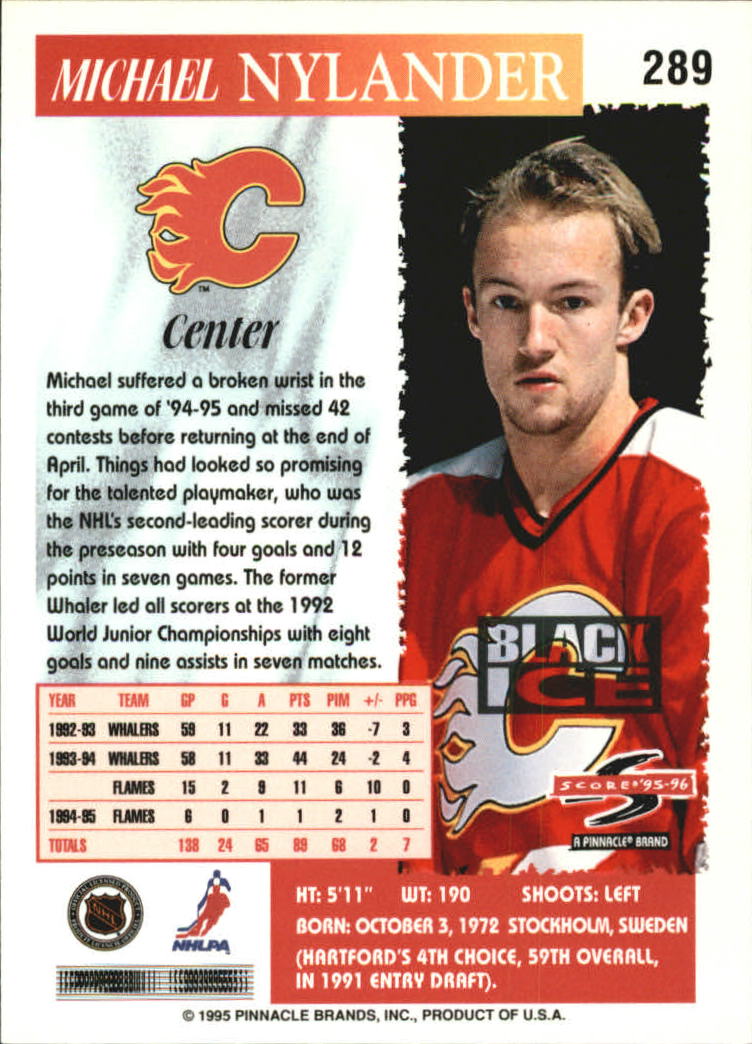 B4531- 1995-96 Score Black Ice Hockey Cards 201-330 -You Pick- 15+ FREE US SHIP - Picture 167 of 228