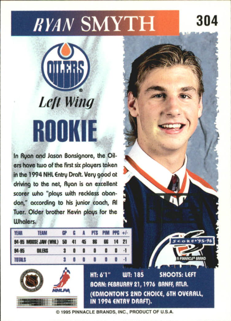 B4531- 1995-96 Score Black Ice Hockey Cards 201-330 -You Pick- 15+ FREE US SHIP - Picture 185 of 228