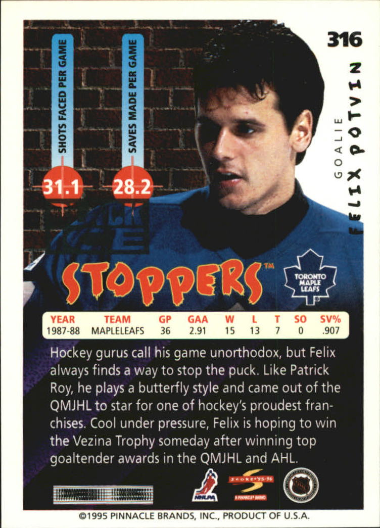 B4531- 1995-96 Score Black Ice Hockey Cards 201-330 -You Pick- 15+ FREE US SHIP - Picture 202 of 228