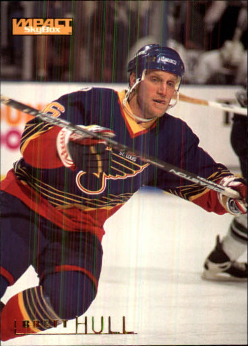 1995-96 SkyBox Impact #141 Brett Hull