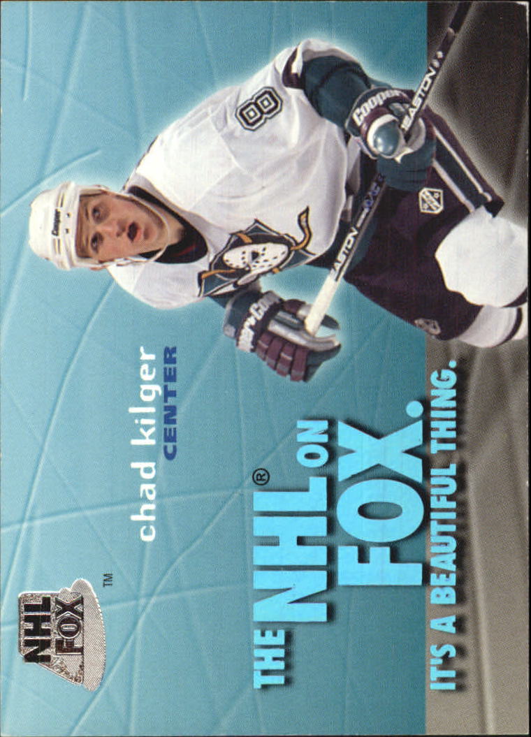 1995-96 SkyBox Impact NHL On Fox #18 Chad Kilger