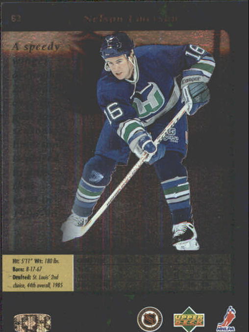 1995-96 SP #63 Nelson Emerson back image