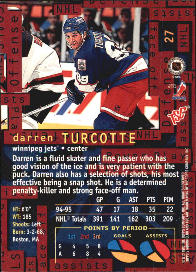 Sports Card Back