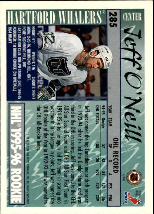 A5585- 1995-96 Topps Hockey Cards 251-385 +Inserts -You Pick- 15+ FREE US SHIP - Picture 65 of 255