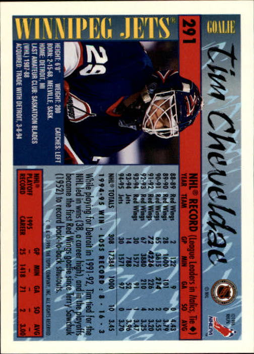 A5585- 1995-96 Topps Hockey Cards 251-385 +Inserts -You Pick- 15+ FREE US SHIP - Picture 77 of 255