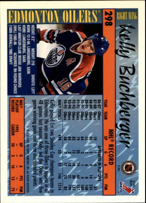 A5585- 1995-96 Topps Hockey Cards 251-385 +Inserts -You Pick- 15+ FREE US SHIP - Picture 89 of 255