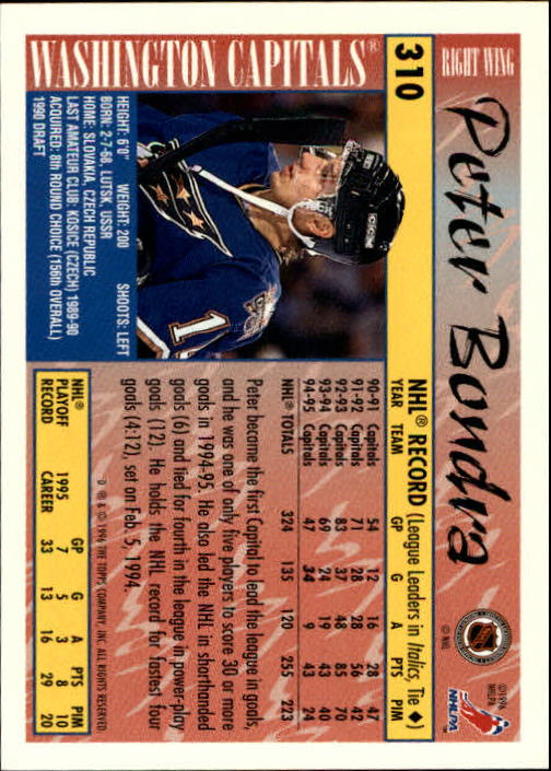 A5585- 1995-96 Topps Hockey Cards 251-385 +Inserts -You Pick- 15+ FREE US SHIP - Picture 109 of 255