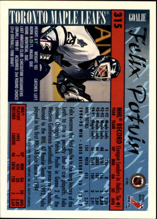A5585- 1995-96 Topps Hockey Cards 251-385 +Inserts -You Pick- 15+ FREE US SHIP - Picture 119 of 255