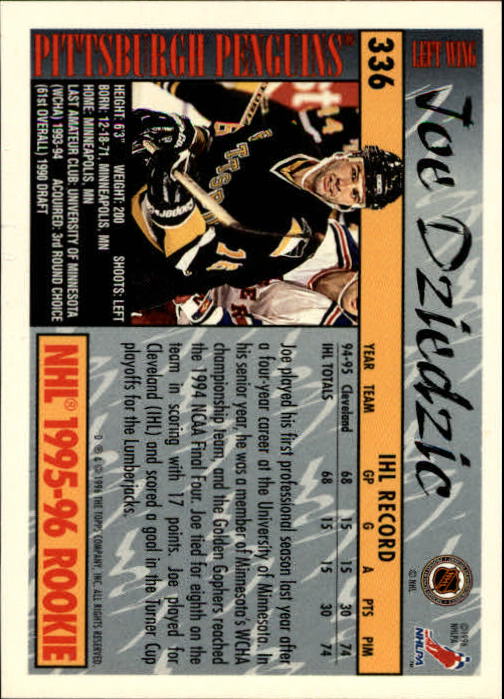 A5585- 1995-96 Topps Hockey Cards 251-385 +Inserts -You Pick- 15+ FREE US SHIP - Picture 157 of 255