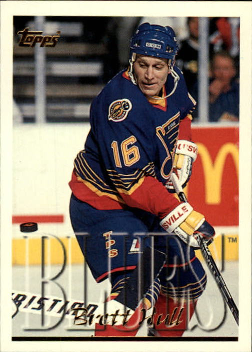 1995-96 Topps #372 Brett Hull