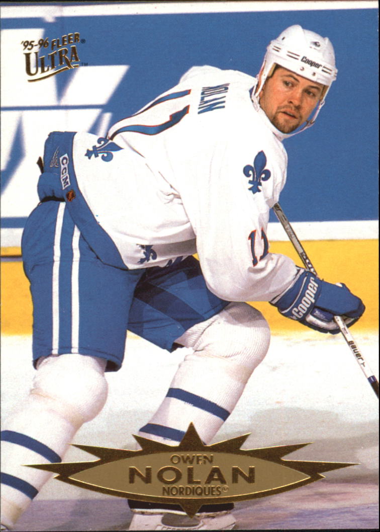 1995-96 Ultra #134 Owen Nolan - NM