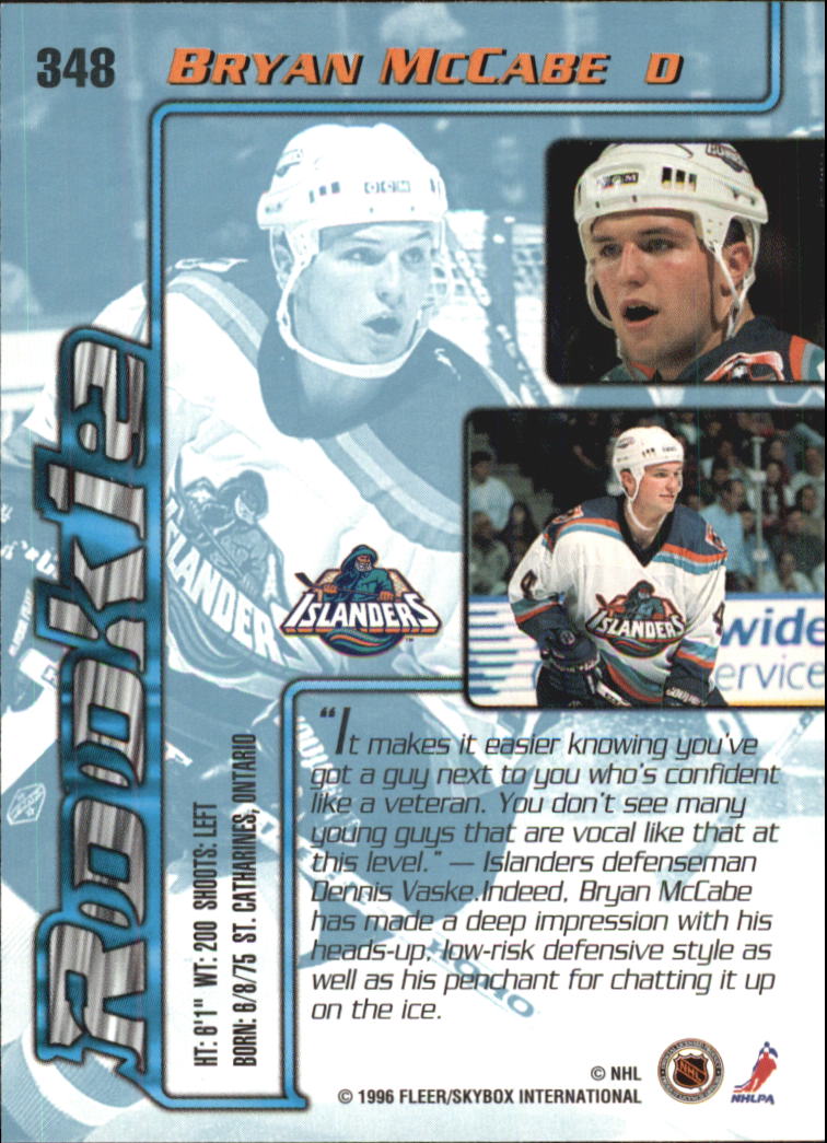 Sports Card Back