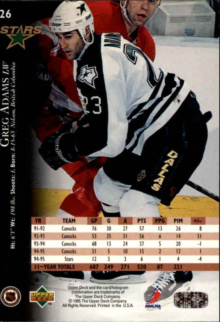 1995-96 Upper Deck - #279 Sergei Fedorov