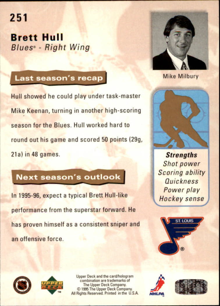 1995-96 Upper Deck #251 Brett Hull MM