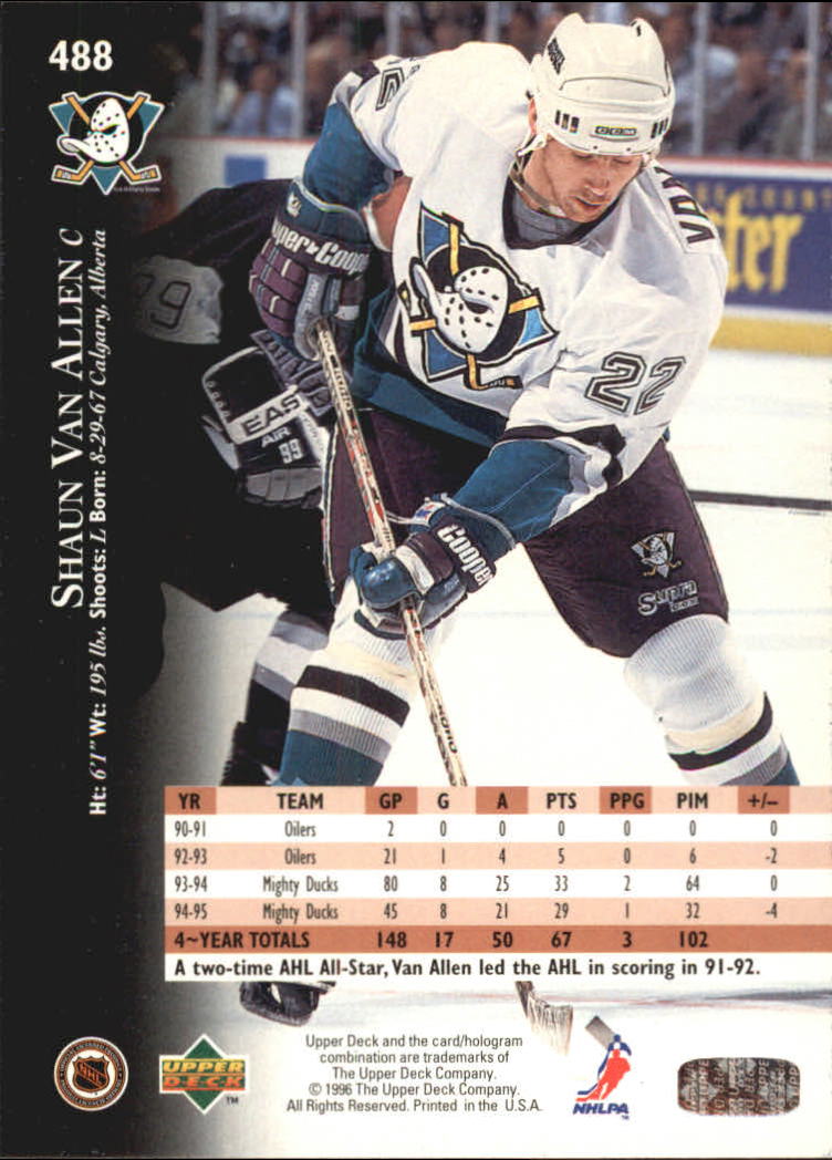 Sports Card Back