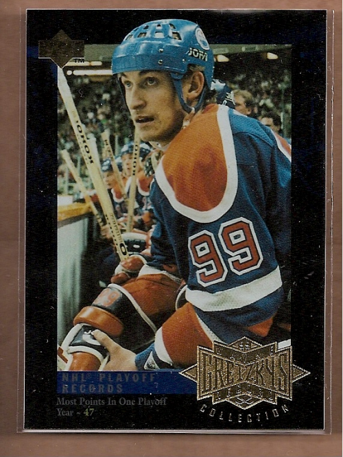 1995-96 Upper Deck Gretzky Collection #G12 Most Points in One Playoff Year
