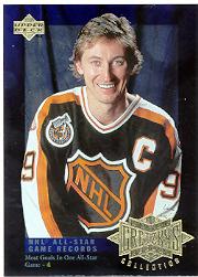 1995-96 Upper Deck Gretzky Collection #G16 Most Goals in One/All-Star Game
