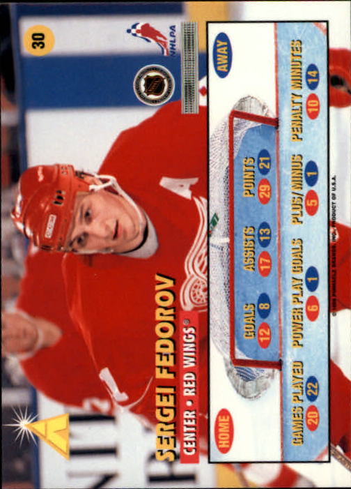 Sports Card Back