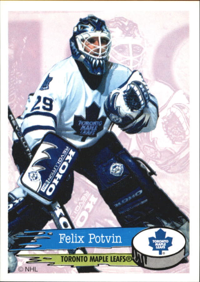 1995-96 Panini Stickers #210 Felix Potvin