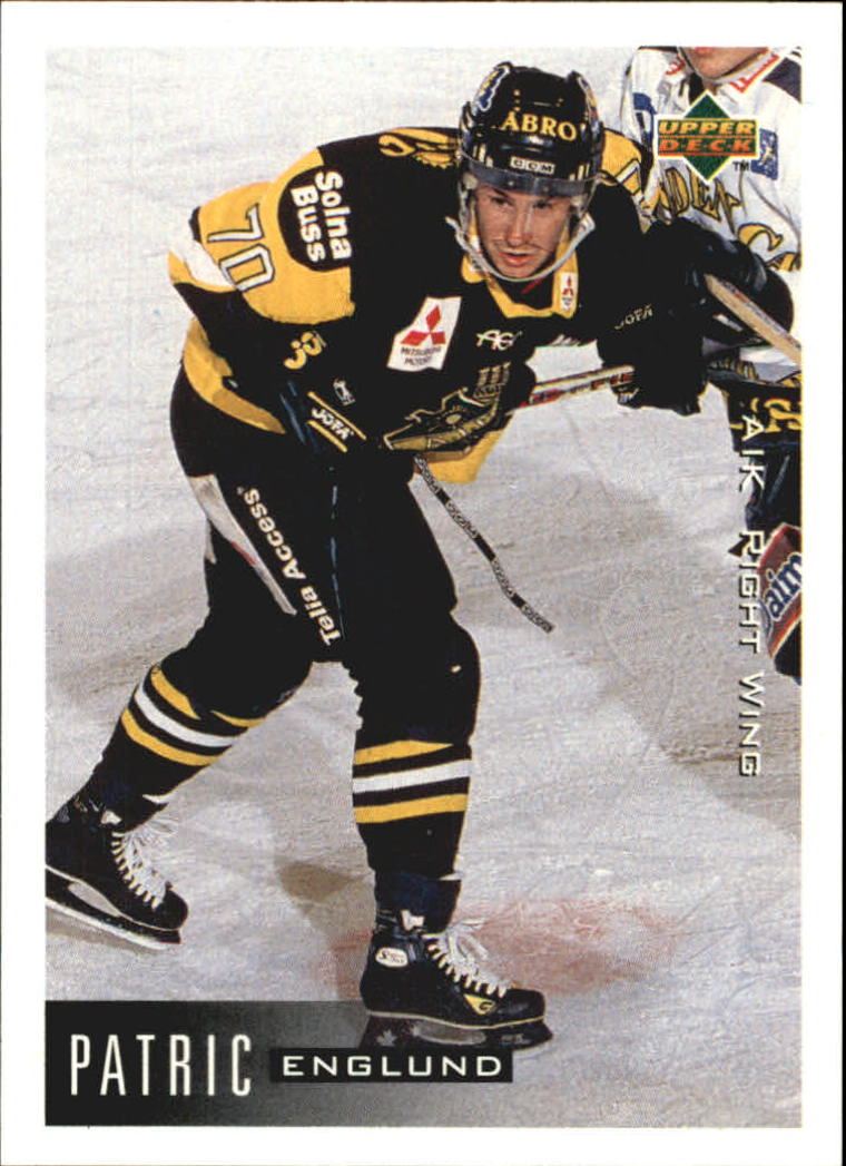 1995-96 Swedish Upper Deck #17 Patrik Englund