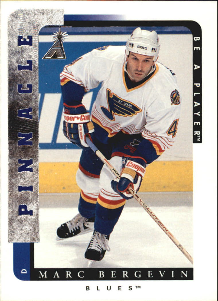 1996-97 Be A Player #85 Marc Bergevin